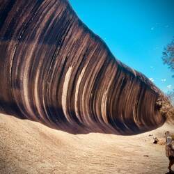 Wave Rock - 2700 Millionen Jahre alte Welle