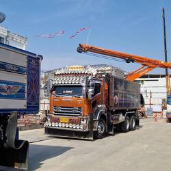 So schön gschmöckti Laschtwäge gseht mer in Südostasie öberall