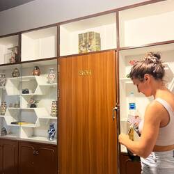 Im Schrank versteckt sich unser Zimmer