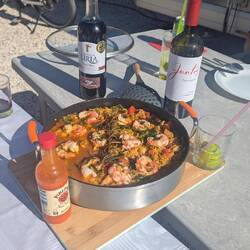 Die Paella ist fertig