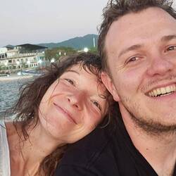 Sonnenuntergangsselfie 😇