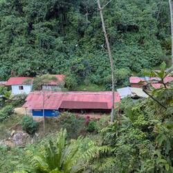 Eines der Camps von oben...