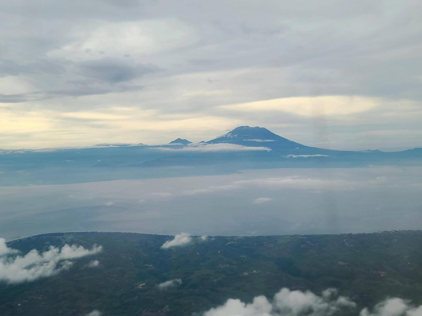 Der Vulkan Agung 3142m auf Bali