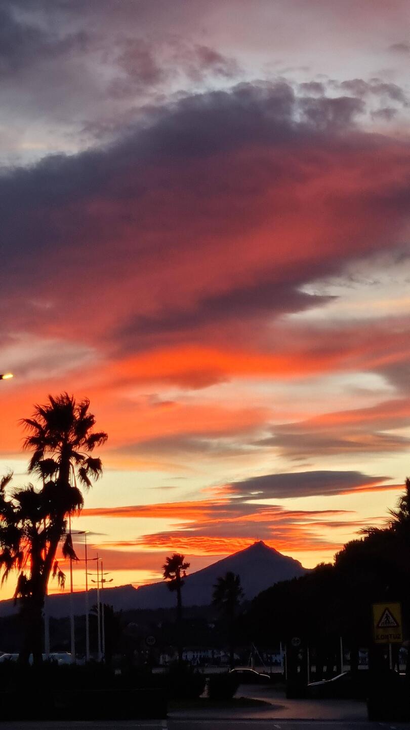 Toller Sonnenaufgang...