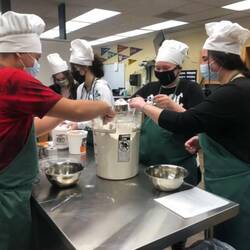 Kochen in der Schule