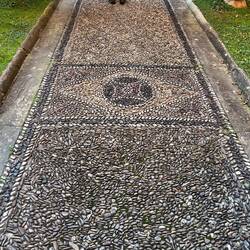 Outside stonework at the Medici-Riccardi Palazzo