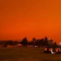 Der Nachthimmel um 2 Uhr