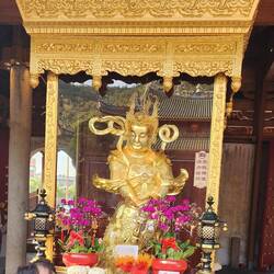  Wei Datian (Skanda) in the Hall of Heavenly Kings