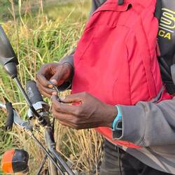 Und auf dem Rückweg gab's ne Panne: Gaszug gerissen