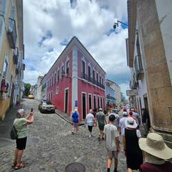 Cobblestone streets in old town