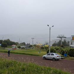 Grau, Regen, 13 Grad