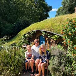 Lillebitte Hobbit-hul, så Gandalf kunne syne stor i filmen