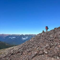 Der Pfad war nicht immer eindeutig erkennbar