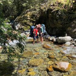Und wir durchquerten mal wieder viele Flüsse!