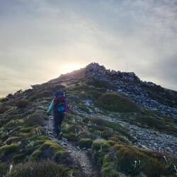 Und das war für die Überquerung des Kamms auch sehr wichtig!