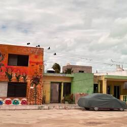 Mexikanische Kleinstadt