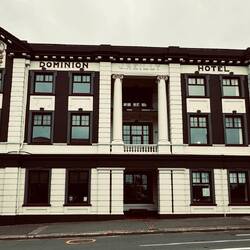 das war mal ein Hotel in Timaru