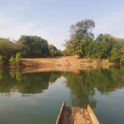 Zum anderen Ufer ist es nicht weit