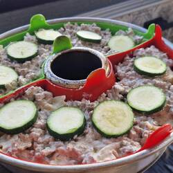 Zucchini Hackfleisch Auflauf