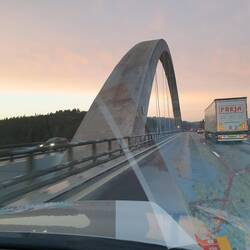 Brücke nach Norwegen rein....