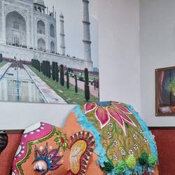 Und heute im "Taj Mahal".