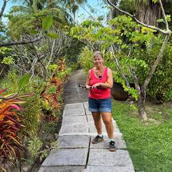 zum Aufmuntern nach Besuch der zerstörten Stadt wieder mal ein Botanischer Garten