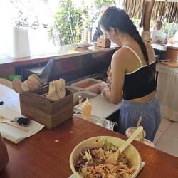 Fantastic POKE at a road side vendor