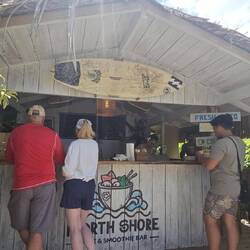 Our lunch stop -- an unexpected overdose of food per plate!