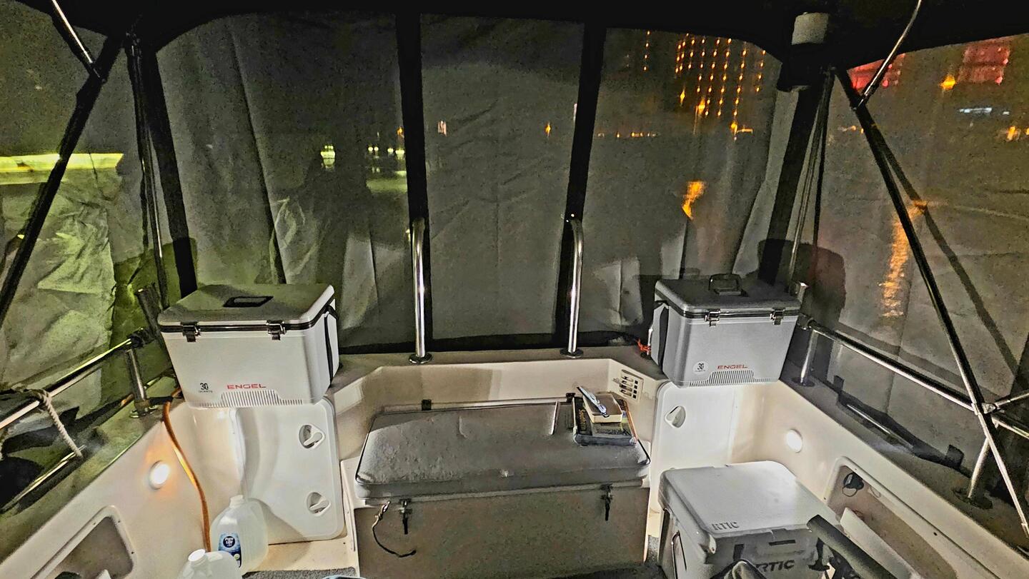 Phifertex camperback at night
