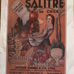 Werbeplakat für Nitrat