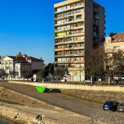 On the banks of the Danube ... from our ship — Novi Sad, Serbia.