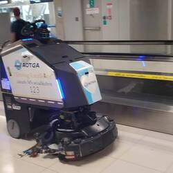 They keep everything immaculate in Bangkok Airport!