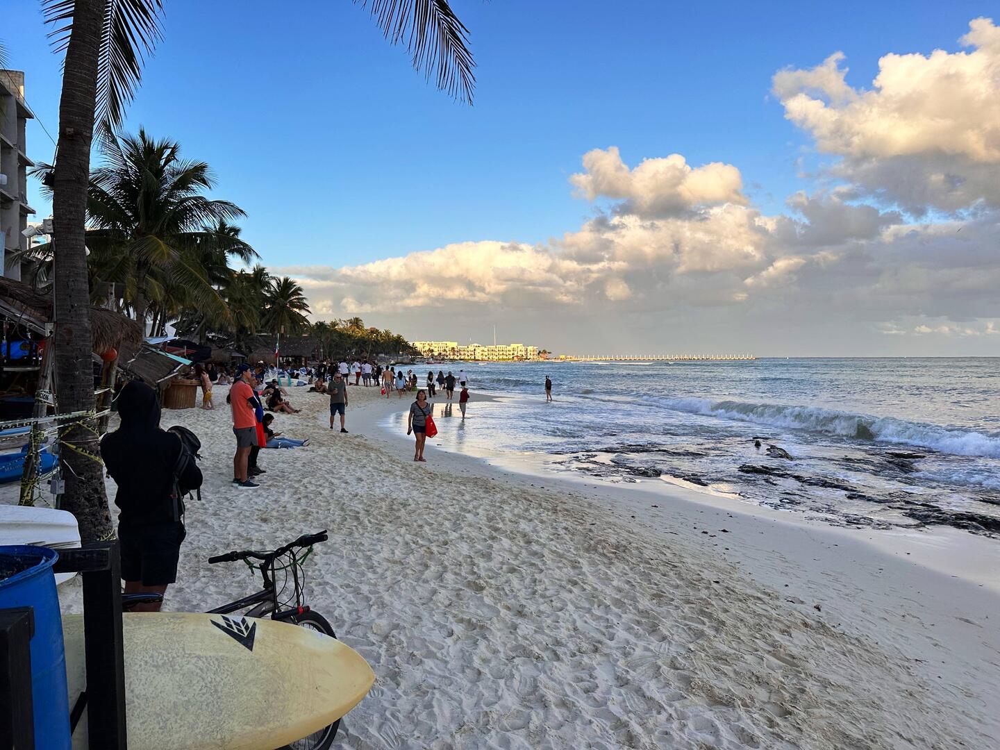 endlich mal richtig Strand - sehr fein der Sand