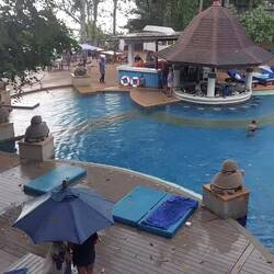 Auch hier gibt es mal Regen 😁😆