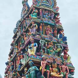 Ein hinduistischer Tempel