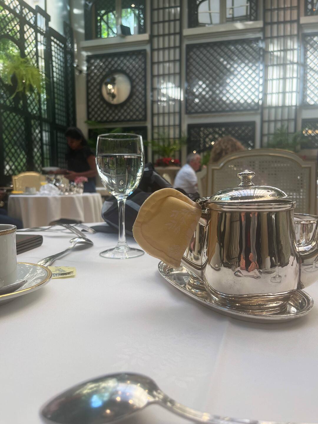 Breakfast in Atrium