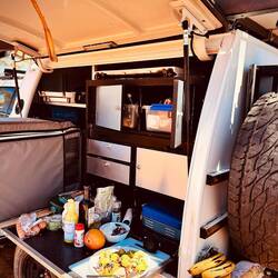 Kleiner Snack unterwegs – ich liebe die Funktionalität der Küche von Rose👍🏻