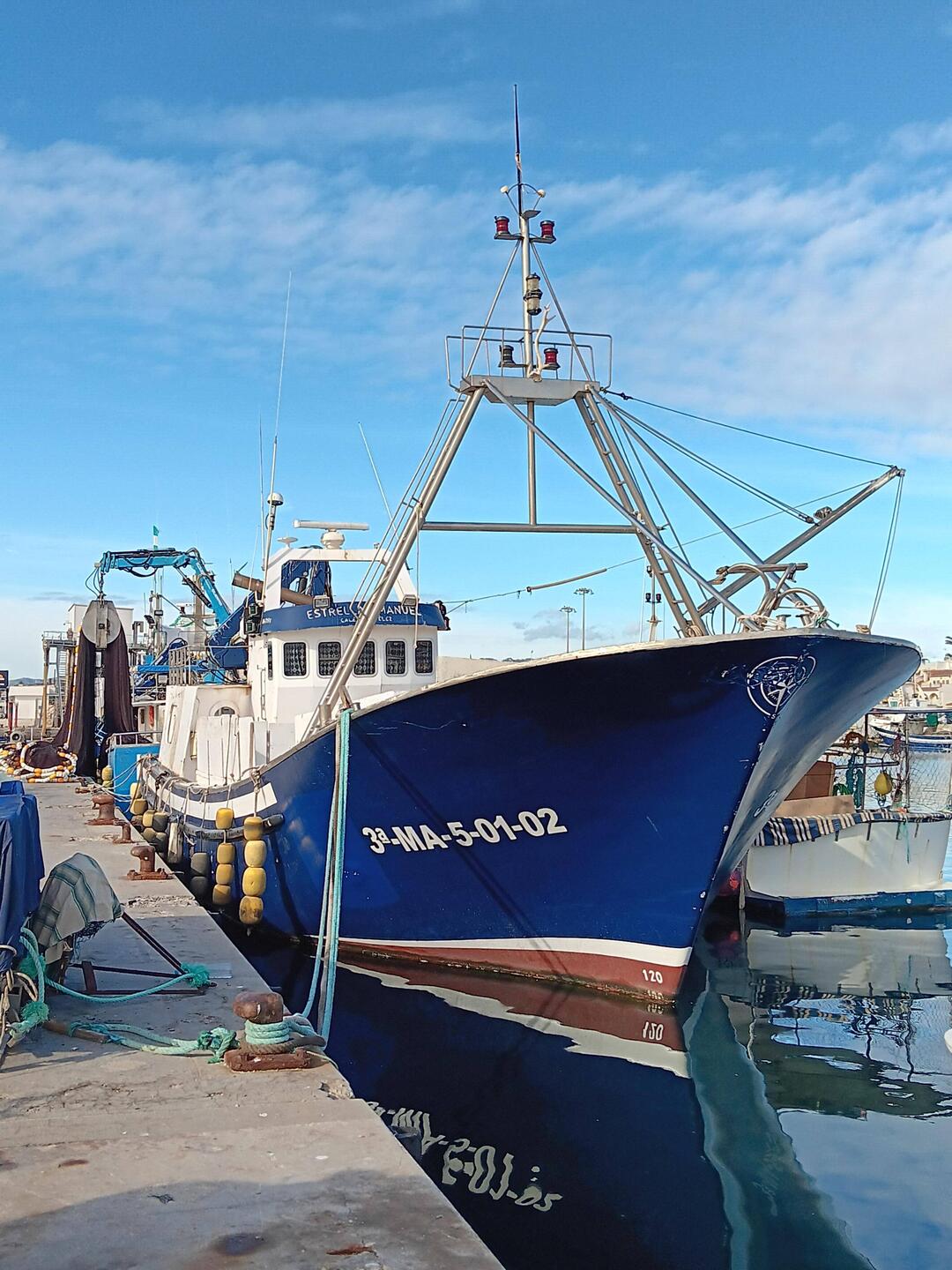 Spaziergang zum Fischereihafen