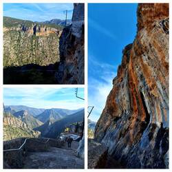 Blick vom Kloster in die Landschaft