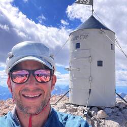 Aljazev Stolp auf dem Triglav