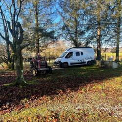 We got stuck 😅 luckily there are plenty of tractors around here