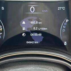 465kms on Day 1. Fairly easy drive.