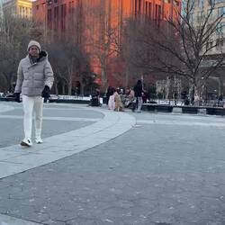 only in nyc (its -5 degrees!!)