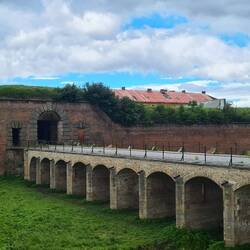 Reste der Festungsanlage Theresienstadt