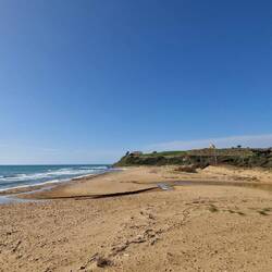 Da hinten oben rechts sind die Säulen
