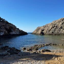 Der Glossa Strand 🏖️