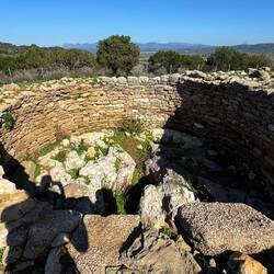 Teil des Mycenaean Tholos Tomb