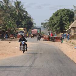 Auch heute viele Checkpoints...