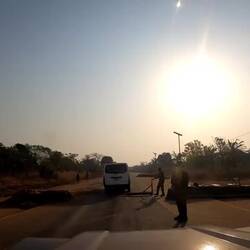 Einer der vielen freundlichen Checkpoints