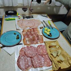 Kein Lokal im Ort, also heute toskanische Jause